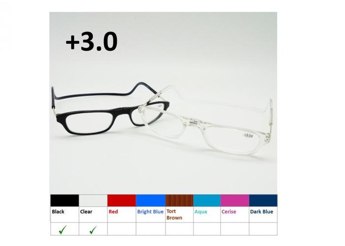 product image Magnetic Reading Glasses +3.00 Strength
